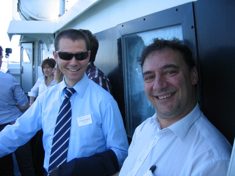 Giovanni Occhipinti and Rinaldo Poli
(LCC-Toulouse) enjoying the Gothenburg archipelago at the EUCOMC-XVIII conference in June-2009.